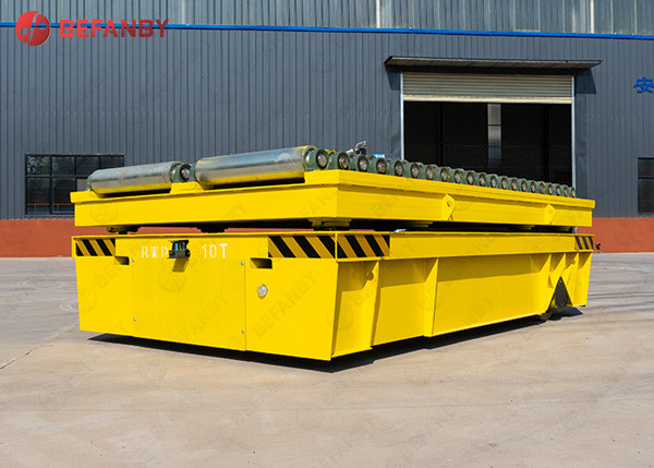 Quality Trackless Material Transfer Cart With PLC Control System for sale