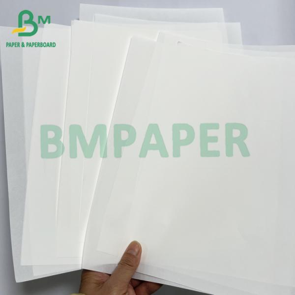 Snack Bag Paper 35gsm 38gsm Wrap Food White Greaseproof Paper