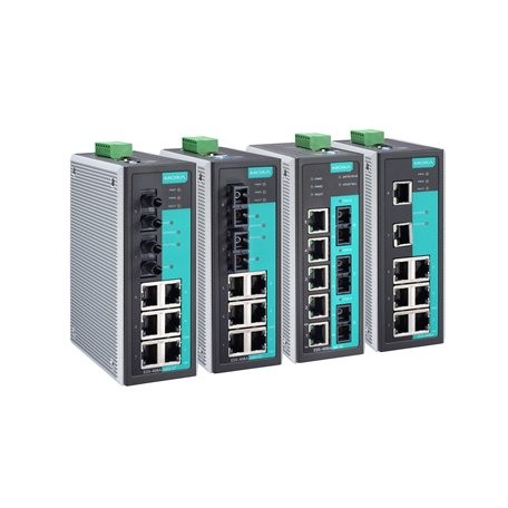 Buy cheap Durable Moxa EDS-408A 8-port entry-level Layer2 managed Ethernet switches from wholesalers