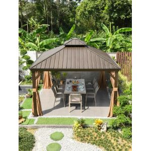 Buy cheap Gazebo Double Tiered Patio Gazebo With Ceiling Hook And Netting from wholesalers