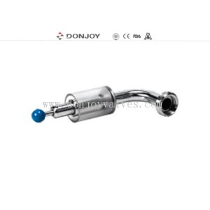 Buy cheap SS304 Sanitary Exhaust  Safety pressure release valve with Glass , Elbow Type from wholesalers