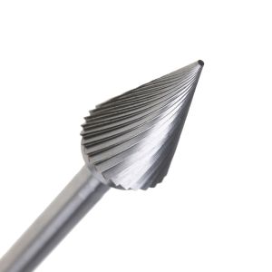 Buy cheap Double Cut Tungsten Grinder Cylindrical Carbide Burr With 1/4" Shank from wholesalers