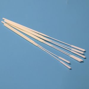 Individual Wrapped Flocked Nylon Nasal Swab Sterile Specimen Collection Swab