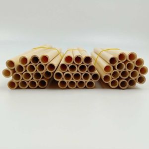 Buy cheap 22.5cm Natural Disposable Bamboo Straws For Coffee Beverage Cocktail Tea from wholesalers