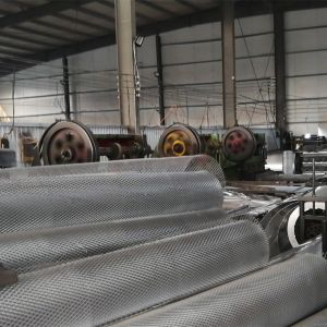 Buy cheap 5 * 10 MM Expanded Sheet Metal Mesh Roll / Expanded Metal Lath For Vietnam from wholesalers