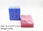 Buy cheap Food Grade HDPE Plastic Ice Cooler Brick Colorful For Food Cold Storage from wholesalers