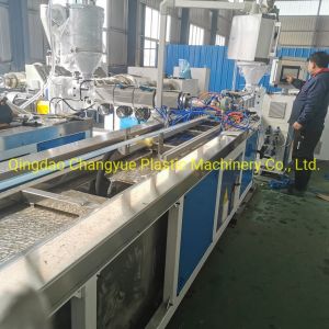 Buy cheap Plastic Profile Extrusion Machine For PVC Tag Holder / Tag Profile Making With 4m Calibration Table Length from wholesalers