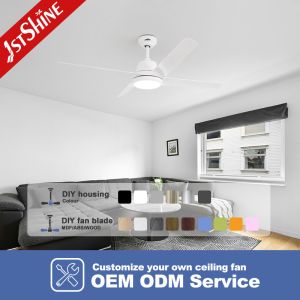 52 Inches LED Ceiling Fan With Light And Smart App Control For Cooling And