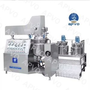 Buy cheap 100L Hydraulic Lifting Vacuum Homogenizing Machine Cosmetic Cream Mixer Machine from wholesalers