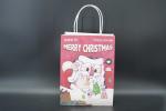 Buy cheap OEM / ODM Eco Friendly Paper Kraft Bags Printing For Christmas Party from wholesalers