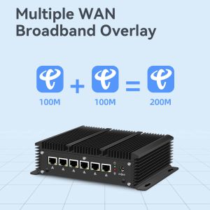 Buy cheap 6 Ethernet Firewall Mini PC With Intel Core i5 1235U Processor And DDR4 RAM from wholesalers