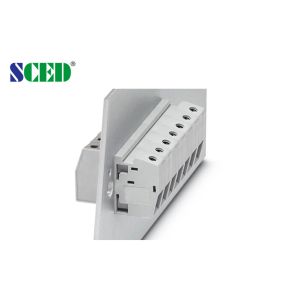 Buy cheap Rail Through Panel Terminal Blocks Screwless Right Angle Wire Inlet from wholesalers