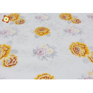 230cm Width Mattress Quilting Fabric Polyester Warp Knitted Printing Bronzing