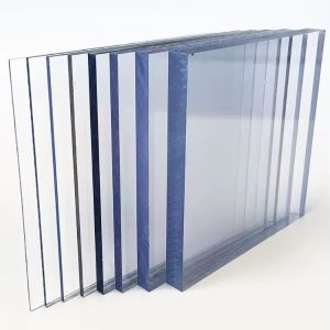Buy cheap Building Materials Clear Polycarbonate Panel , Transparent Polycarbonate Glass Sheet from wholesalers