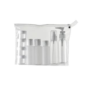 Buy cheap Convenient Travel Size Empty Jar Set for Skin Care PET Material Custom Color Bottles product