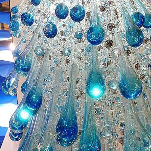 Modern Crystal Ceiling Chandelier For Living Room Lobby Luxury Long Staircase