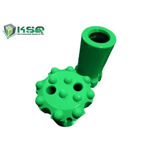 Buy cheap Top hammer Rock drill Drilling tools T38-64mm Flat Face Spherical Thread Button Bit for Mining from wholesalers