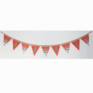 Buy cheap Christmas Triangle Flag Bunting reindeer and tree from wholesalers