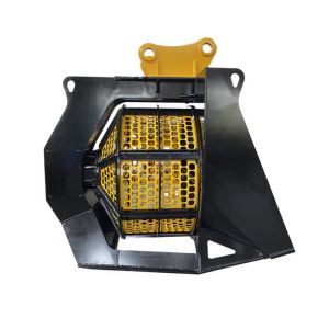 Buy cheap Multi Function Excavator Attachments Rotary Sand Washing Screen Bucket from wholesalers