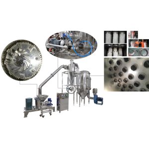 Buy cheap Stainless Steel Mikro Pulverizer , Industrial Super Fine ACM Pulverizer Machine from wholesalers
