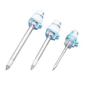 Disposable Hasson / Laparoscopic Trocar With Automatic Diameter In Cannula