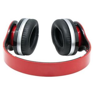 Buy cheap Red Four Channels Wireless Foldable Bluetooth Headphones With Line In from wholesalers