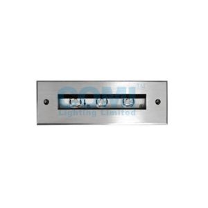 Buy cheap Modern Design Asymmetrical Recessed LED Step Lights IP65 / IP67 24V or 110V  220V 3 * 2W from wholesalers