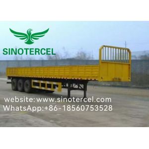 Buy cheap Pallet Transport Sidewall Semi Trailer  Cargo Container Trailer 20-70 Tons from wholesalers