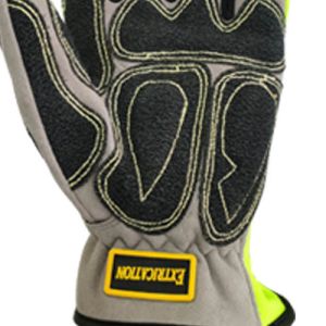 Buy cheap High Visible Glass Fiber Rescue Extrication Gloves Elasticized Turtleneck Cuff from wholesalers