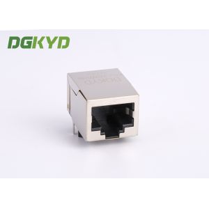Buy cheap 1 Port cat 6 RJ45 connector modules with internal transformers for Fiber Optic Transceivers from wholesalers