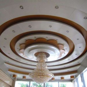 Customized Aluminum Metal Ceiling Curve Wave Suspended