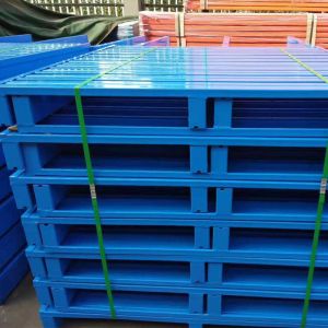 Buy cheap 4 Way Durable Metal Warehouse Steel Pallet Heavy Duty Steel Pallet 1000 - 2000 product