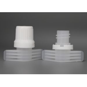 Buy cheap 9.6mm Easy Pour Plastic Spout Caps With Safety Ring Top On Laundry Bags from wholesalers