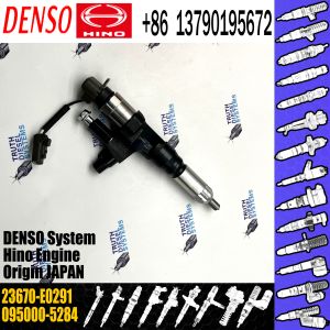 Buy cheap 095000-5280 Denso Hilux Injectors 23670-E0291 095000-5284  HINO J08E from wholesalers