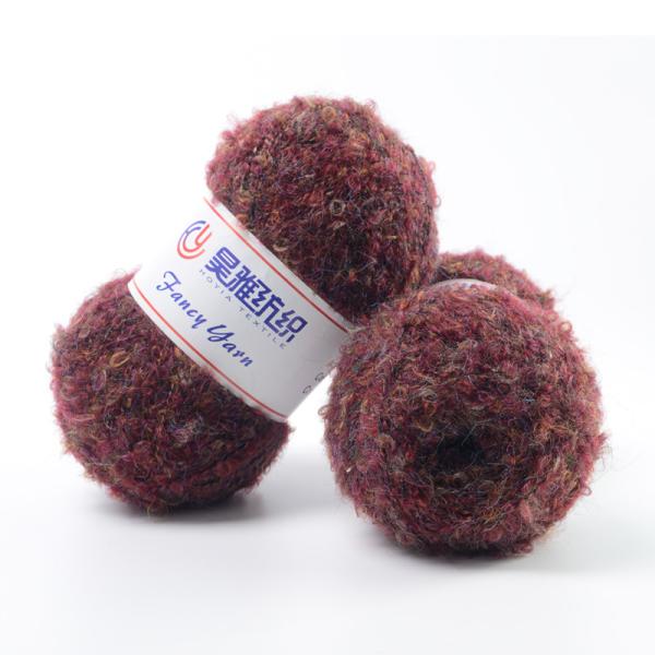 Buy cheap Blended Alpaca Colorful Brushed Yarn Circle Cone Knitting Yarn For Crochet from wholesalers