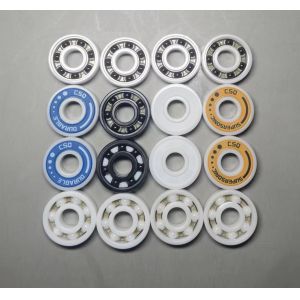 Buy cheap Sealed 608 Ceramic Bearings Skateboard ZrO2 Si3N4 SSiC product