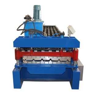 Buy cheap 8-15m/Min Metal Roofing Roll Former Machine 4kw Power Professional from wholesalers