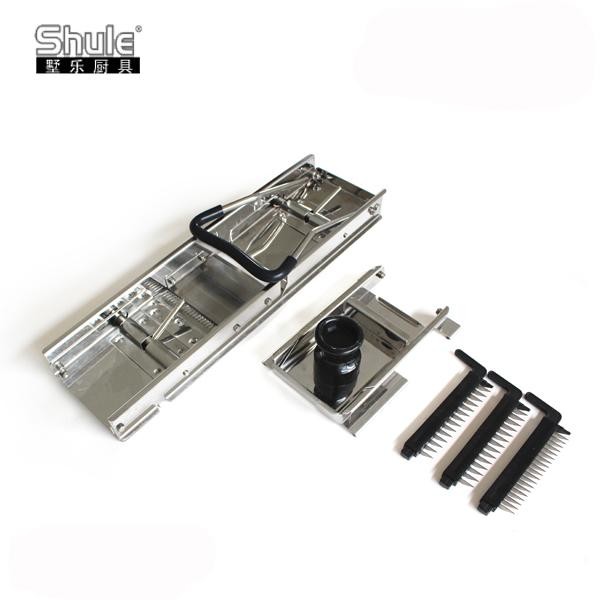 Quality Manual 304 Stainless Steel Mandoline Slicer 40*14*8cm Sustainable for sale