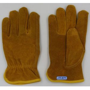 Buy cheap 10 inch Cow Split Leather Working Gloves from wholesalers