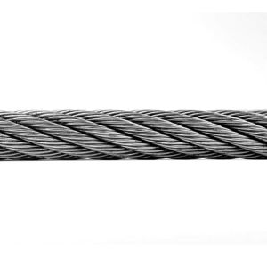 China 16-32mm 6X37 M Sfc 1620 MPa Greased Elevator Compensating Rope Steel Cable for Bending on sale