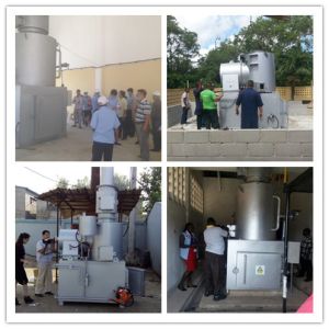 Smokeless Incinerator Cremation Machine Incineration Furnace Cremator For Pets