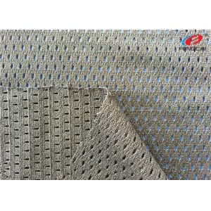 Non-stretch Polyester Knit Sports Mesh Fabric Dry Fit Mesh For Garment