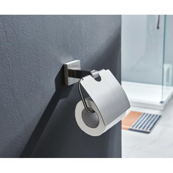 Buy cheap Solid Bathroom Hardware Set Modern Tissue Toilet Roll Holder from wholesalers
