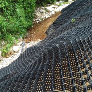 Buy cheap ASTM Standard HDPE Plastic Gravel Pathway Stabilizer Grid Geocell 100mm from wholesalers