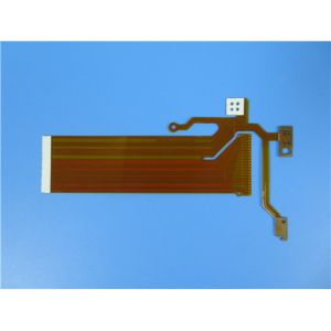 Buy cheap 2 Layer Flexible Printed Circuit PCB (FPC) Built on Polyimide With FR4 Stiffener for Embedded Systems Programming from wholesalers