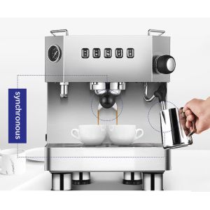 1.7L CRM3008 Professional Home Coffee Machine 15bar With Water Tank