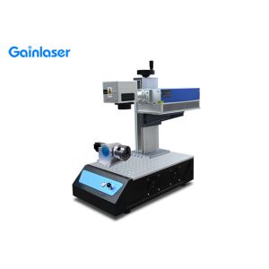 Buy cheap Desktop 2000mm/S AC220V Leather Laser Marking Machine product