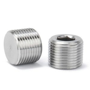 Buy cheap Plain Finish Hexagon Socket Pipe Plugs DIN906 for Building and Construction Projects from wholesalers