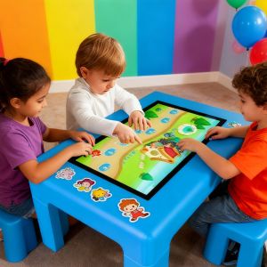 Buy cheap 43 Inch Multi Colour Interactive Touch Table with 20 Contact Points and 1 Year Warranty for Education product