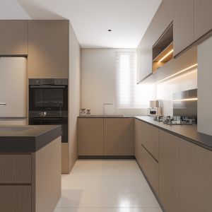 Buy cheap Custom Complete Modern Shaker Designs Island Modular Kitchen Cabinet from wholesalers